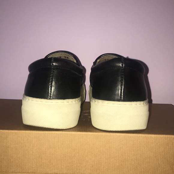 Joshua Sanders “Luv U” Leather Slip-On Sneakers - Picture 5 of 13